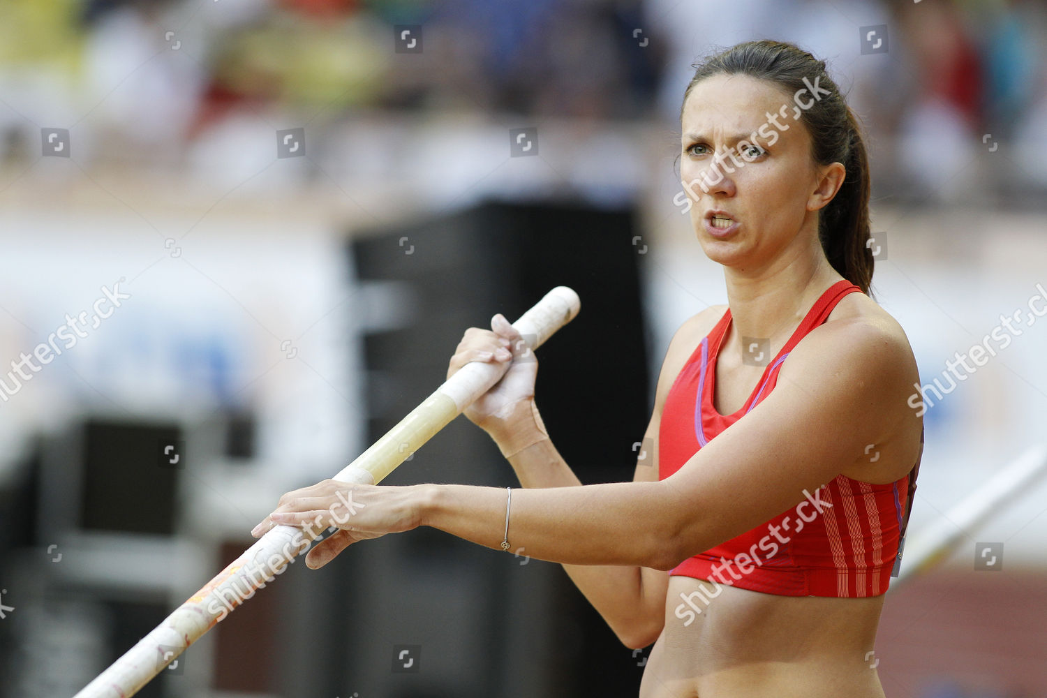 Monika Pyrek Poland Competes Womens Pole Editorial Stock Photo Stock