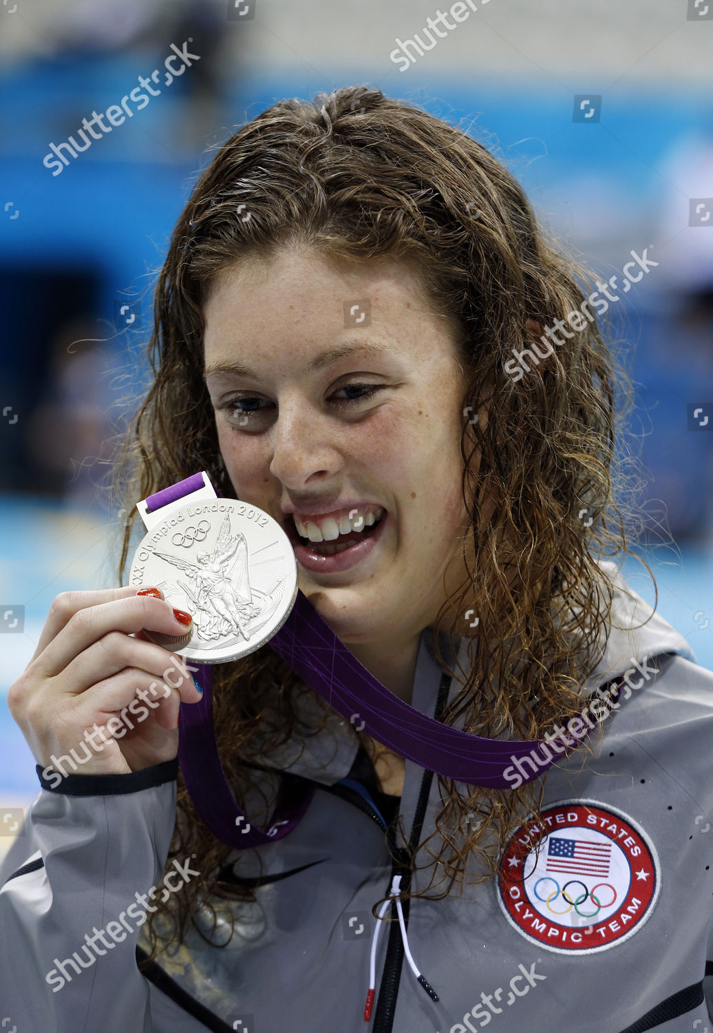 Allison Schmitt Us Silver Medal Following Editorial Stock Photo - Stock