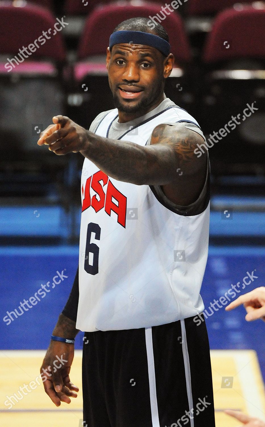 Lebron James Us National Basketball Team Editorial Stock Photo - Stock ...