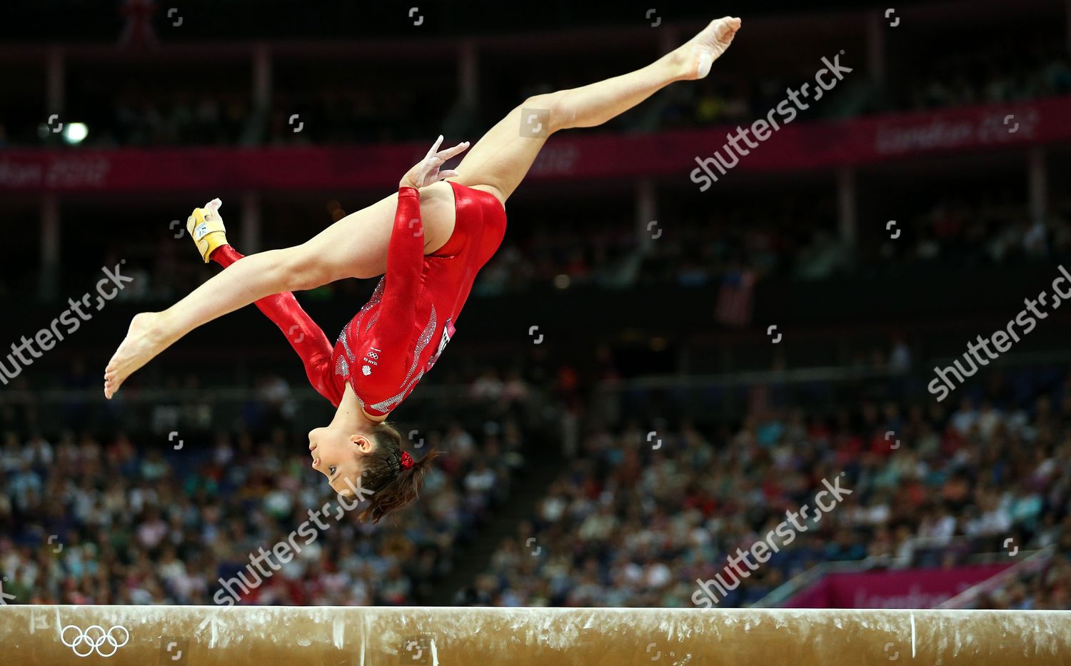 Britains Hannah Whelan On Beam London Editorial Stock Photo - Stock ...