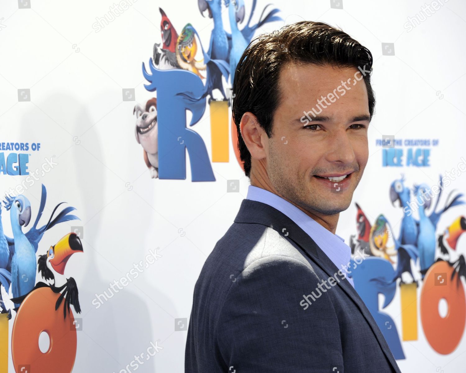 Brazilian Actor Cast Member Rodrigo Santoro Editorial Stock Photo ...