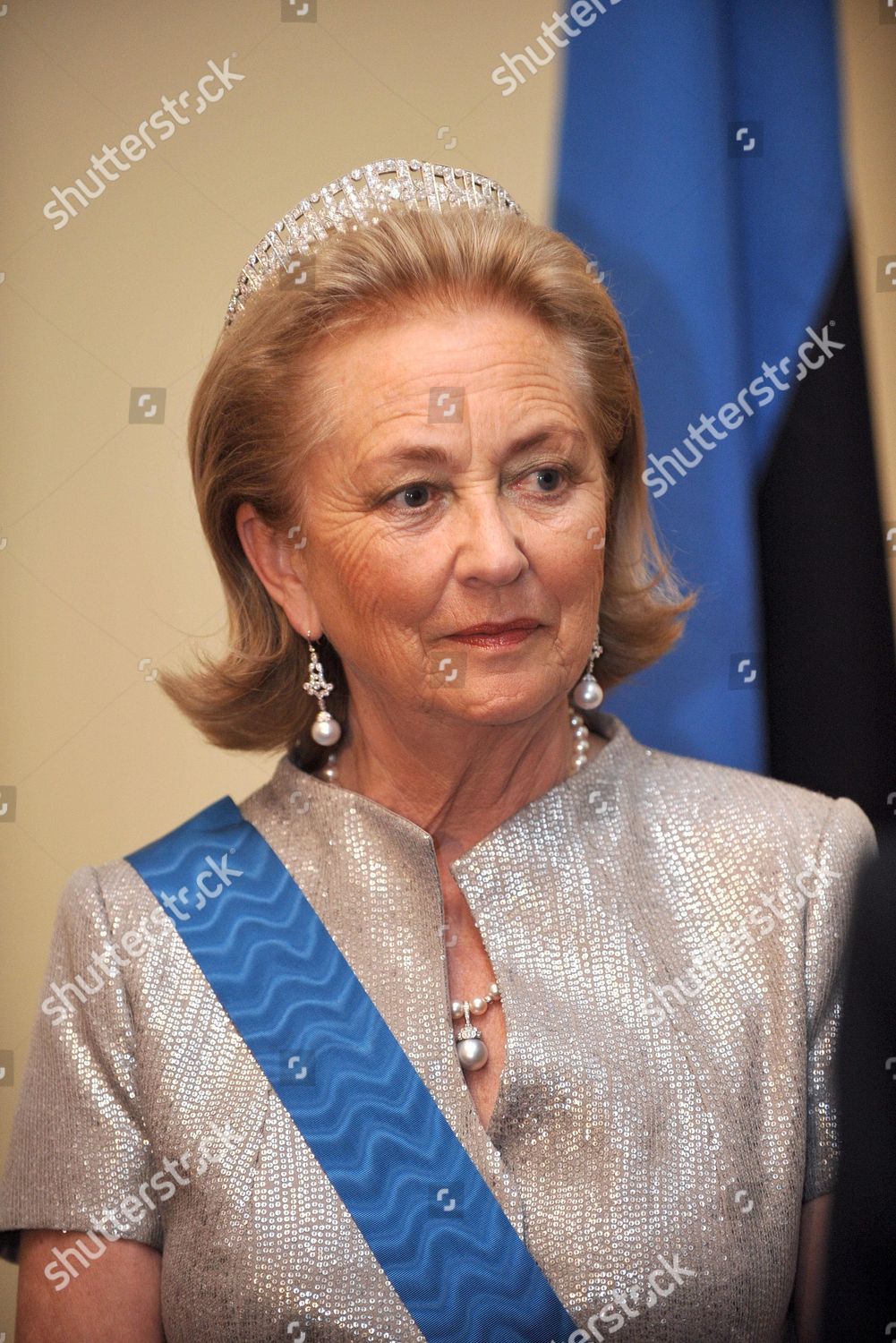 Gala dinner for Belgian Royals state visit, Tallinn, Estonia - 10 Jun 2008: стоковое фото