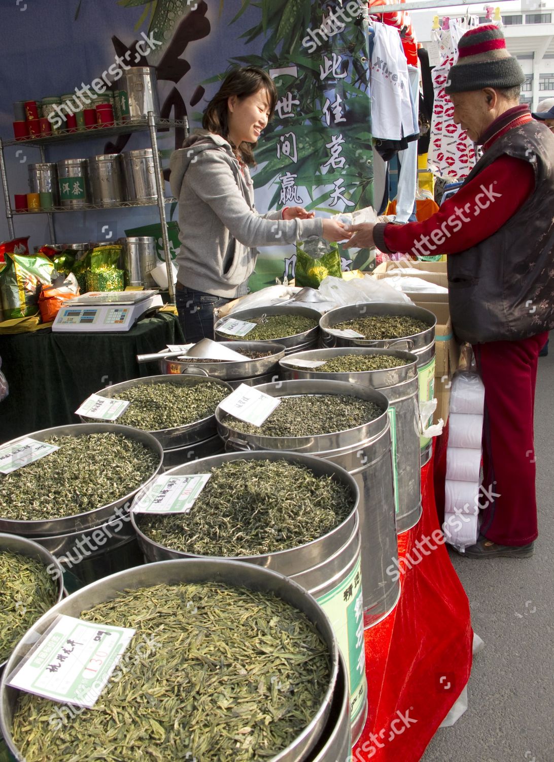 Tea Traders Offer Wide Variety Teas Editorial Stock Photo - Stock Image ...