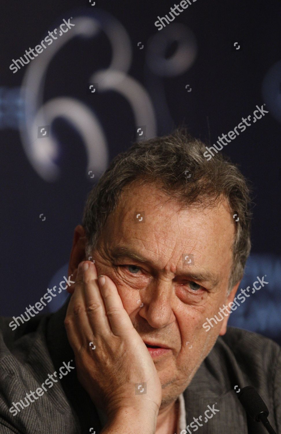 BRITISH DIRECTOR STEPHEN FREARS ATTENDS PRESS Editorial Stock Photo