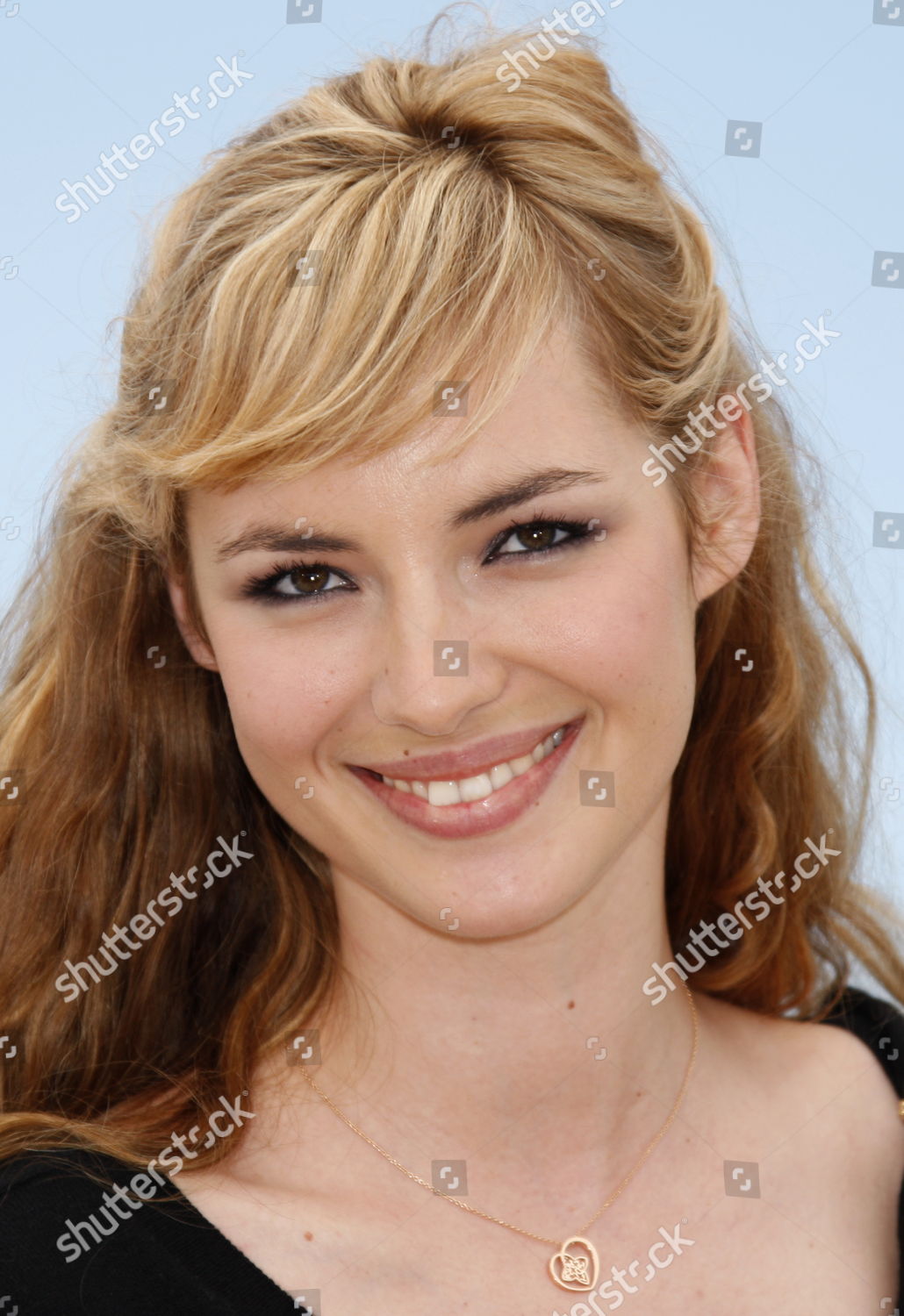 French Actress Louise Bourgoin Poses During Editorial Stock Photo ...