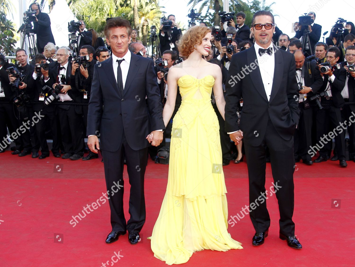 Lr Us Actors Sean Penn Jessica Editorial Stock Photo Stock Image