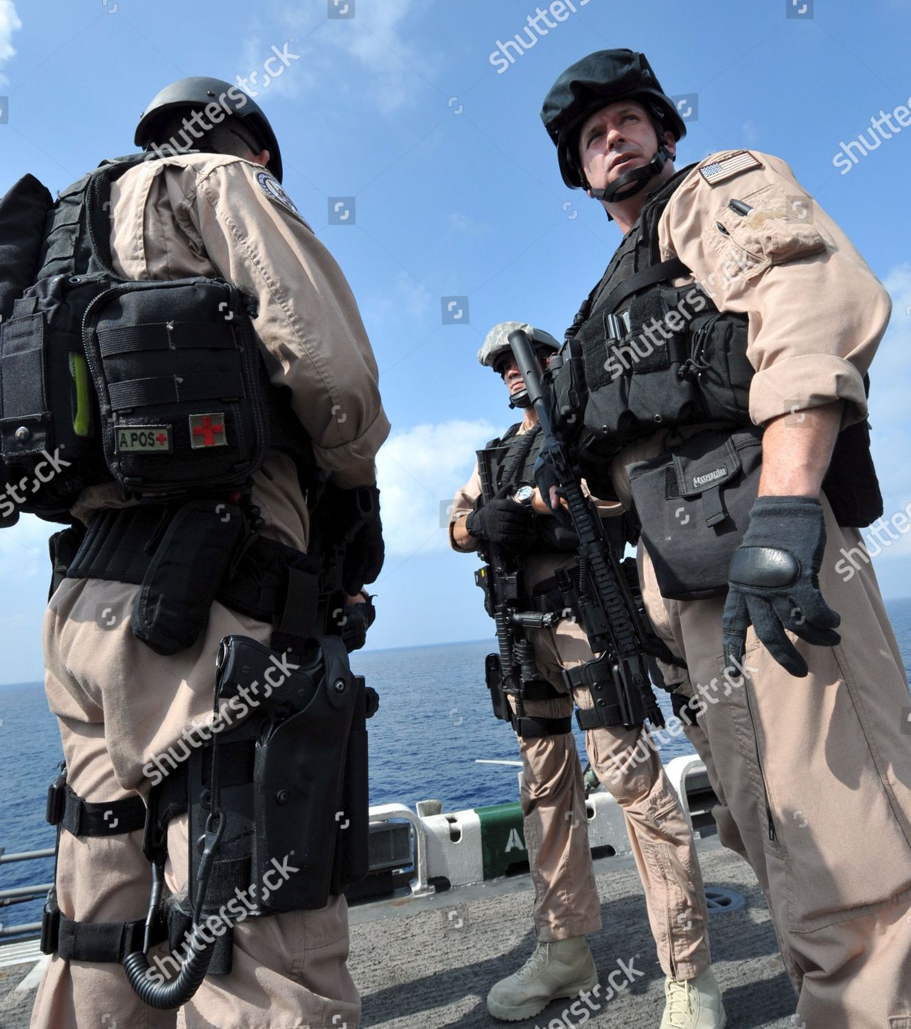 Members Us Coast Guard Law Enforcement Editorial Stock Photo Stock