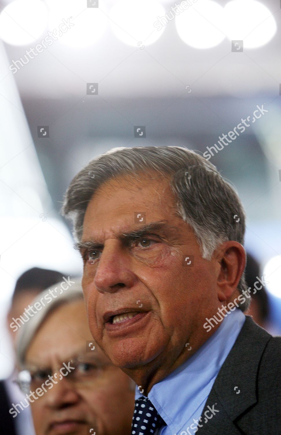 Ratan Tata Chairman Indias Tata Group Editorial Stock Photo - Stock ...