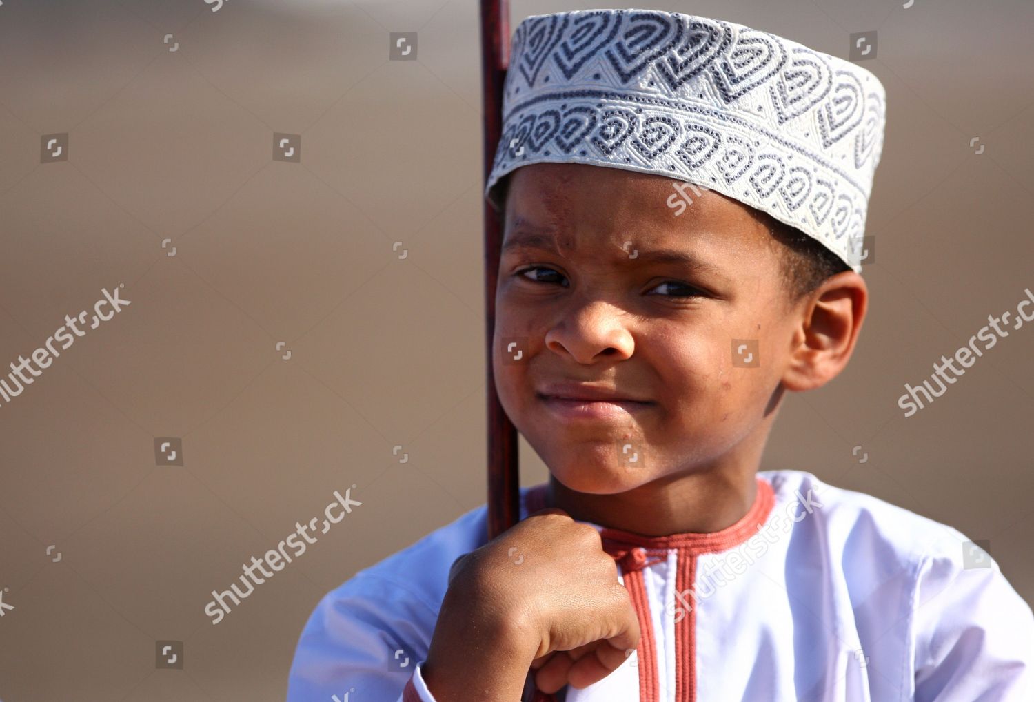 Boy Traditional Oman Attire Seen Qurayat Editorial Stock Photo - Stock ...