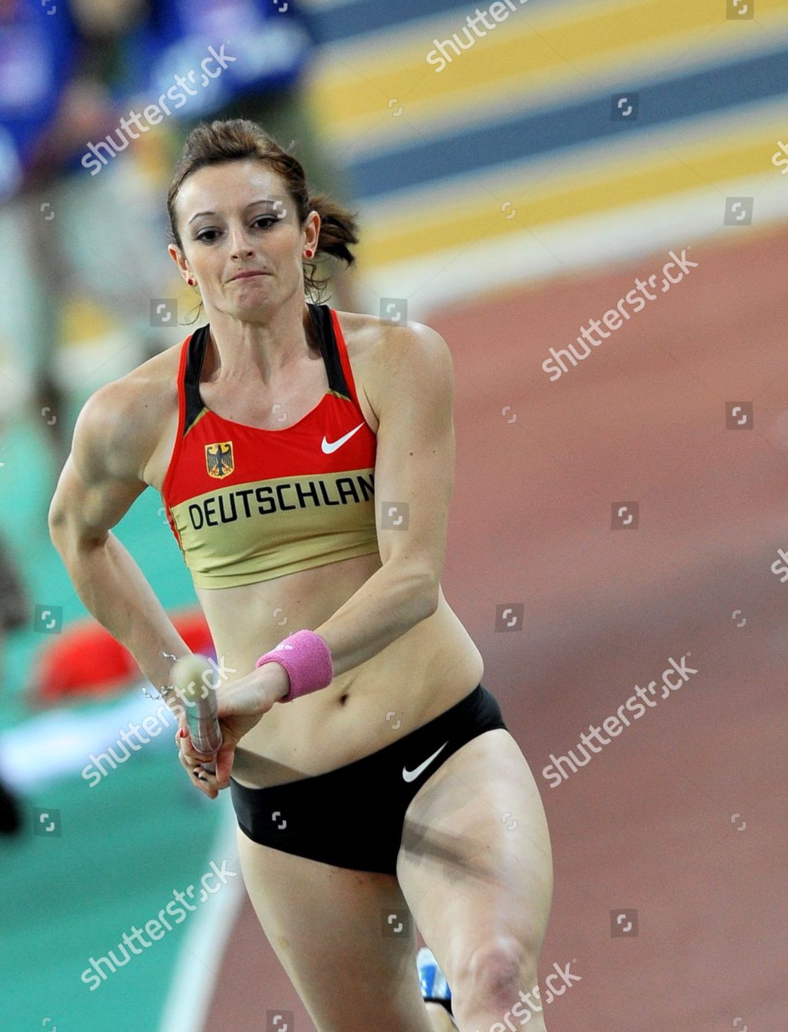 Kristina Gadschiew Germany Pole Vault Qualifying Editorial Stock Photo
