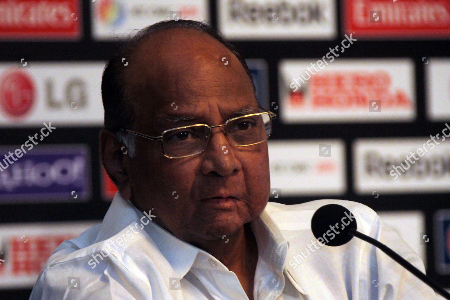Sharad Pawar Icc Vice President Chairman Icc Editorial Stock Photo Stock Image Shutterstock