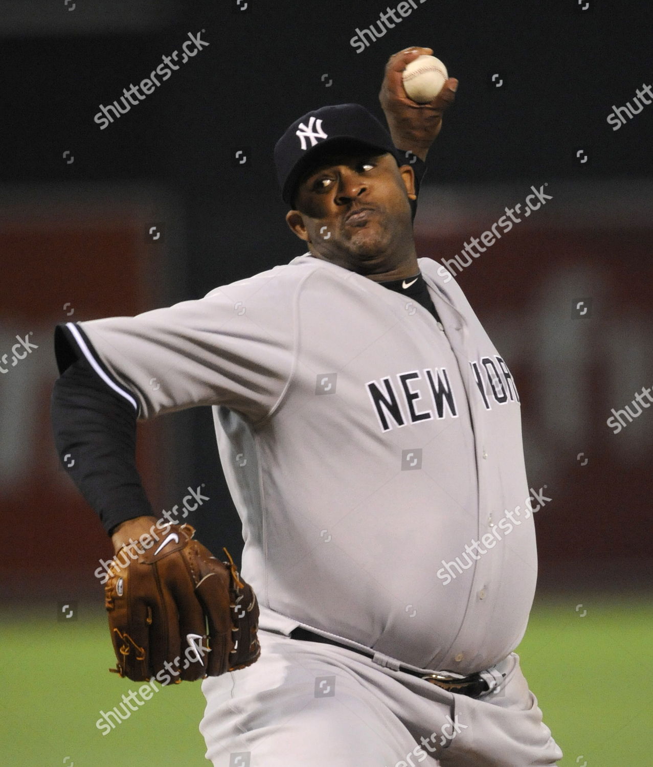 New York Yankees Pitcher Cc Sabathia Editorial Stock Photo - Stock ...