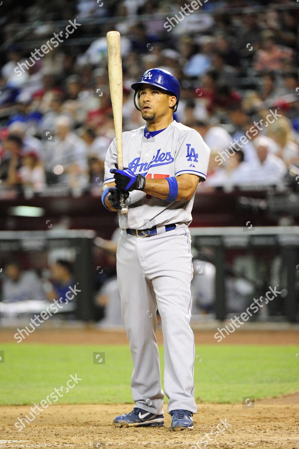 American Professional Baseball Shortstop Los Angeles Editorial Stock Photo  - Stock Image