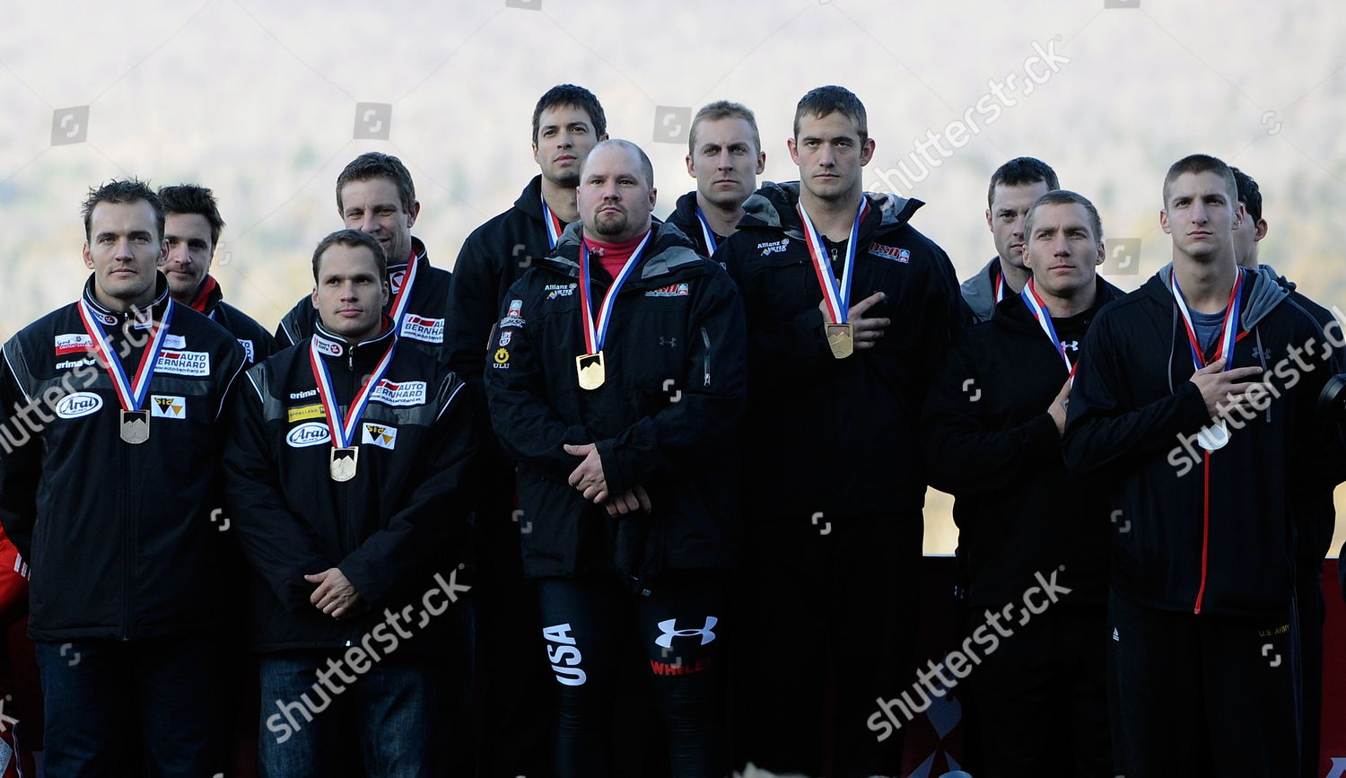 Bronze Medal Winners Wolfgang Stampfer 4l Editorial Stock Photo Stock