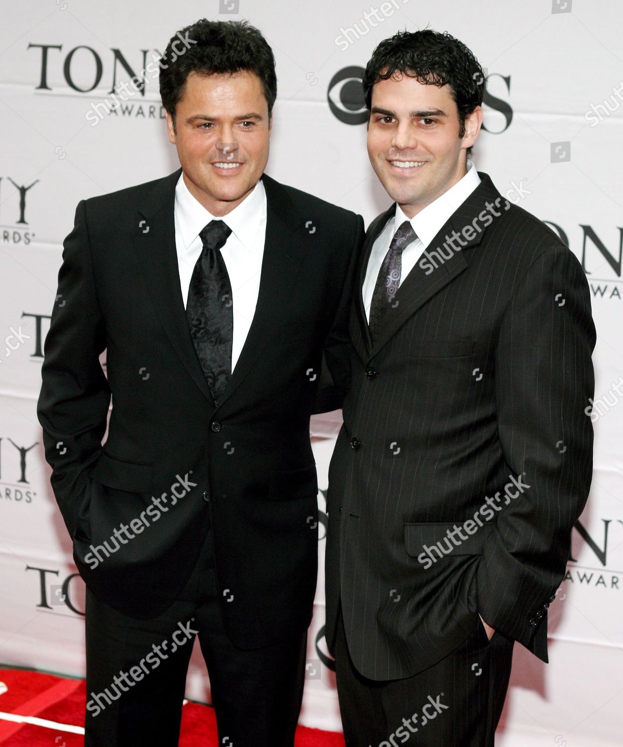 Donny Osmond L Donny Osmond Jr Editorial Stock Photo Stock Image