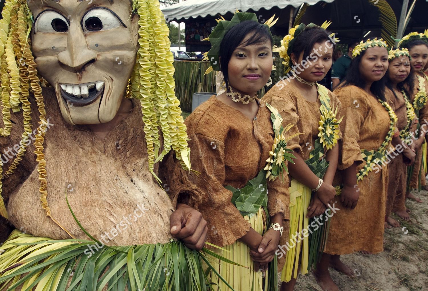 Malaysian Indigenous People  Mah Meri Tribe Smiles 