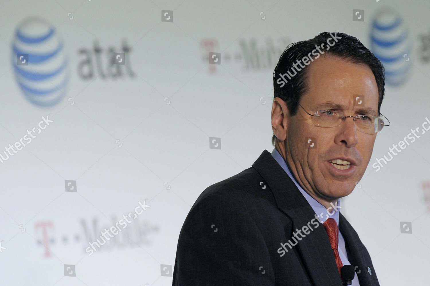 Randall Stephenson Chairman Ceo President Att Editorial Stock Photo