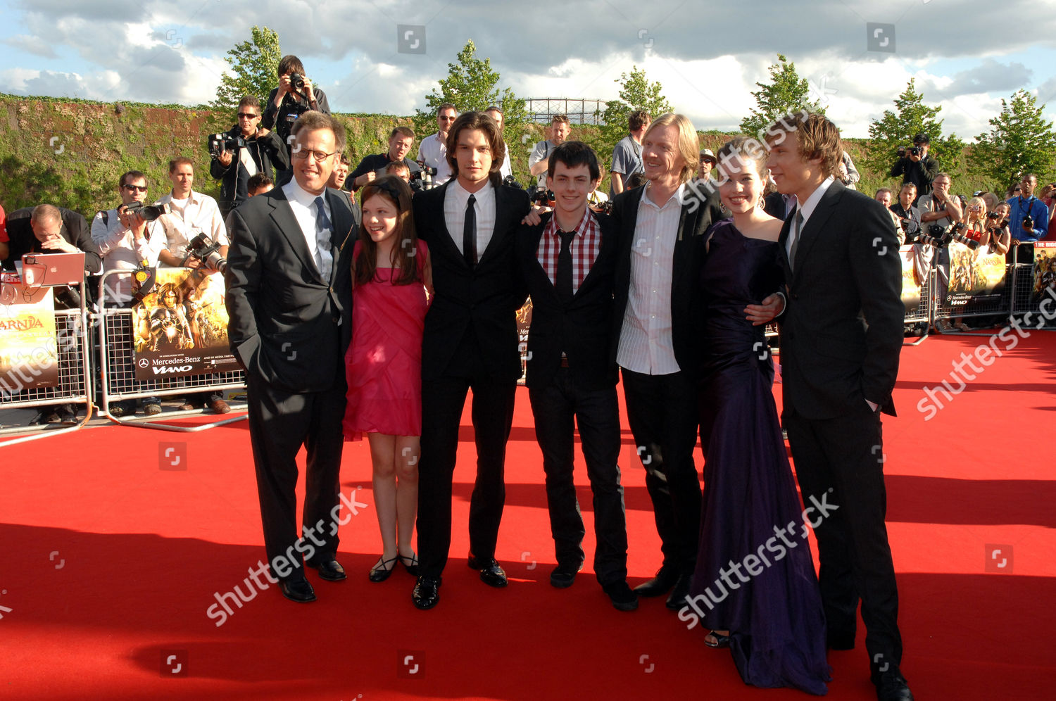 Guest Georgie Henley Ben Barnes Skandar Keynes Editorial Stock Photo Stock Image Shutterstock