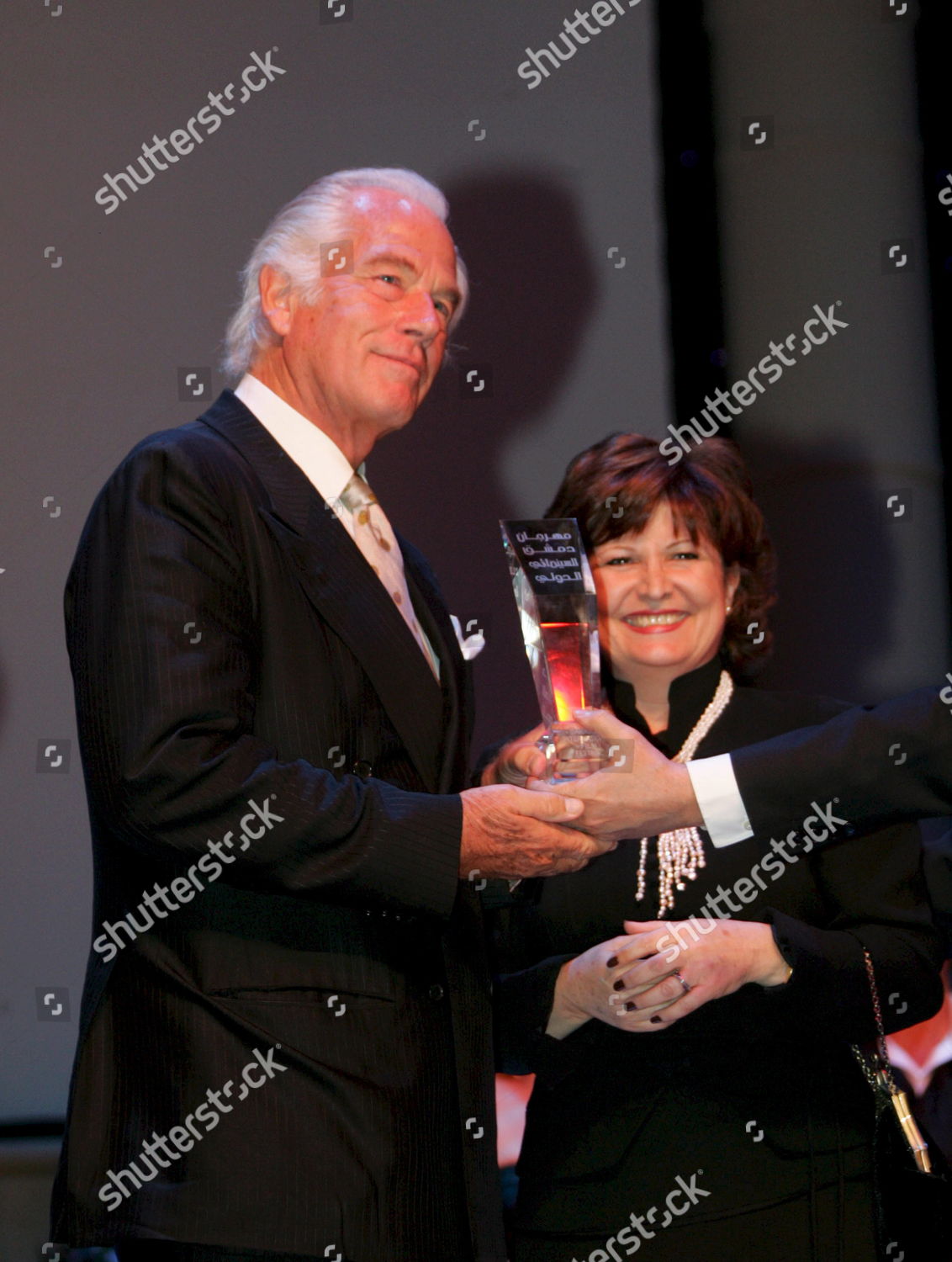 American Actor Richard Harrison Shows His Editorial Stock Photo Stock