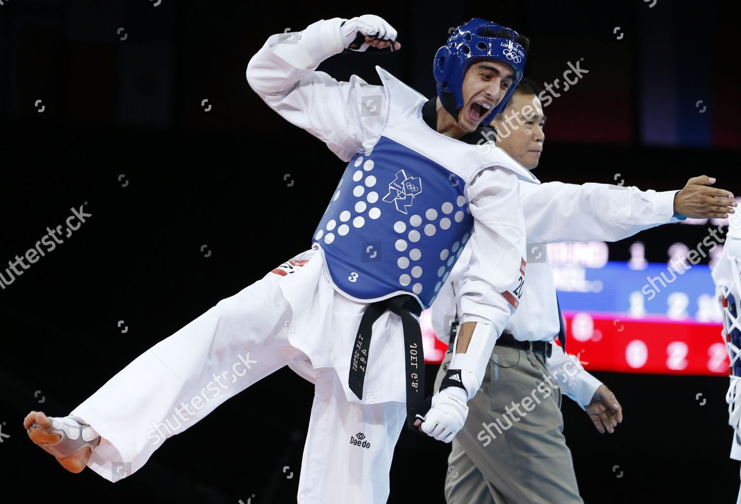 Joel Gonzalez Bonilla Spain Front Celebrates Editorial Stock Photo