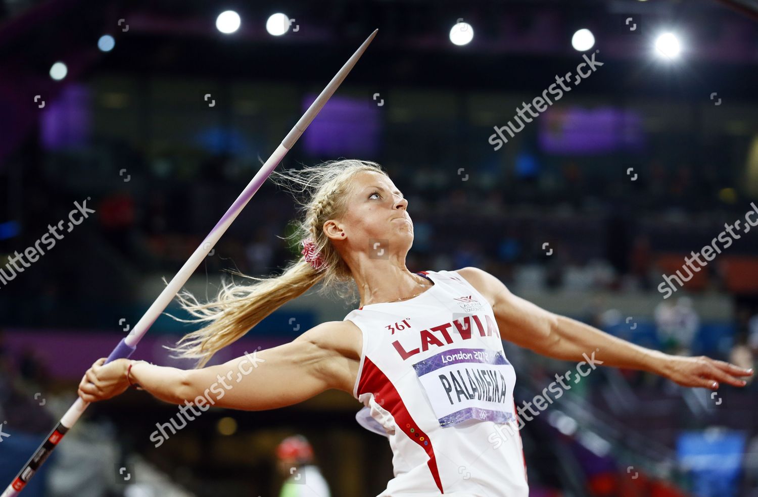 Madara Palameika Latvia Competes Womens Javelin Editorial Stock Photo