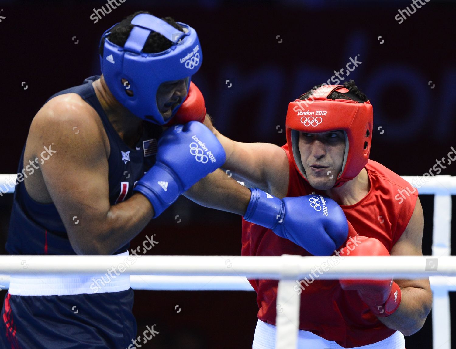 MAGOMED OMAROV RUSSIA RED FIGHTS AGAINST Editorial Stock Photo Stock