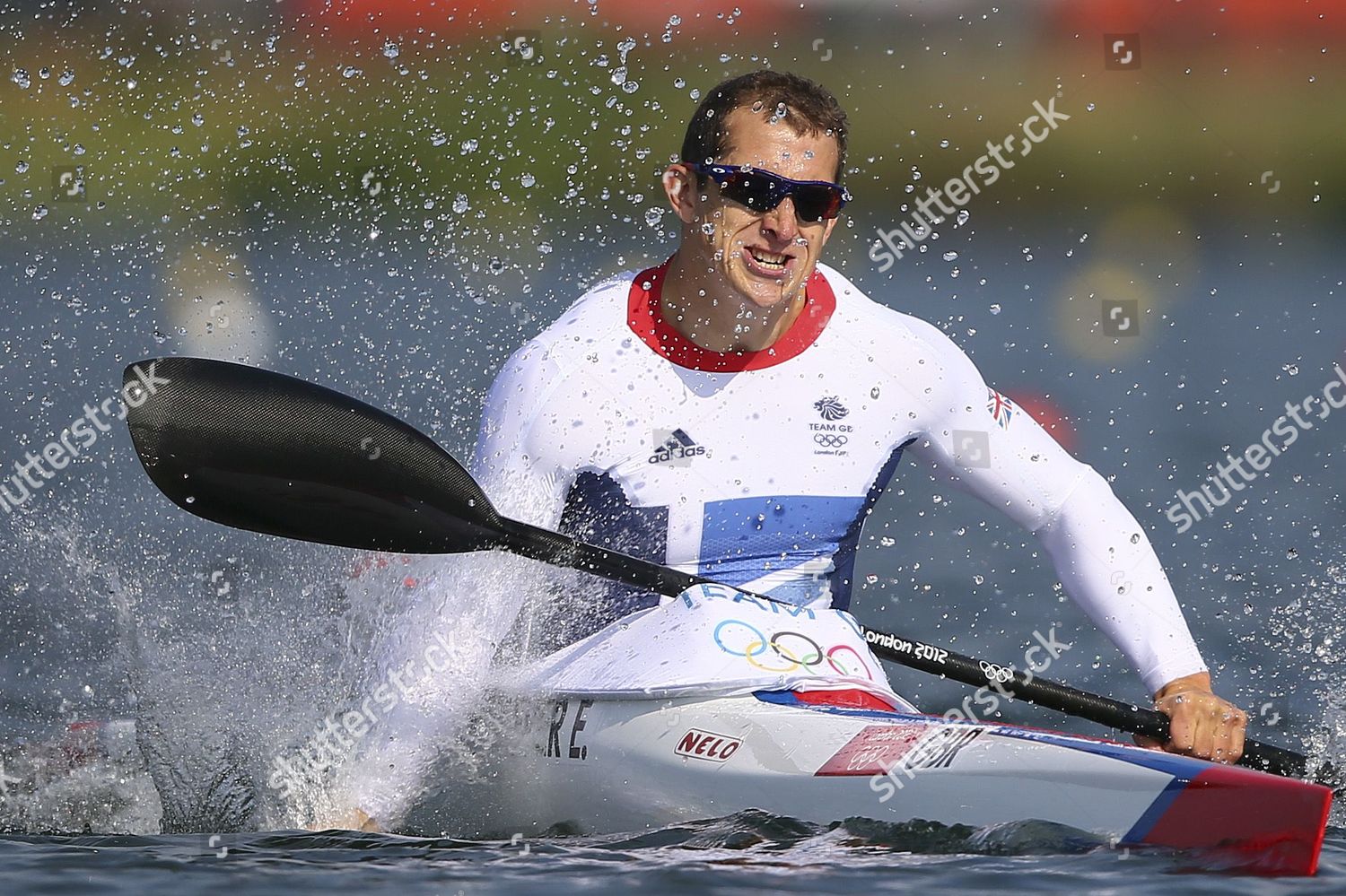 Great Britains Ed Mckeever Celebrates Gold Editorial Stock Photo