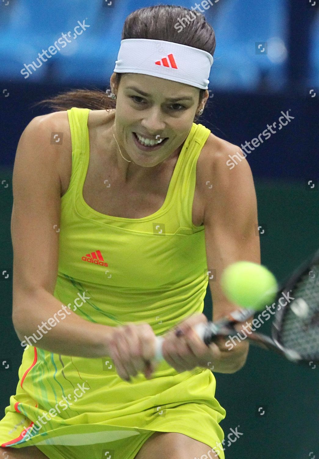 Ana Ivanovic Serbia Returns Ball Vesna Editorial Stock Photo - Stock ...