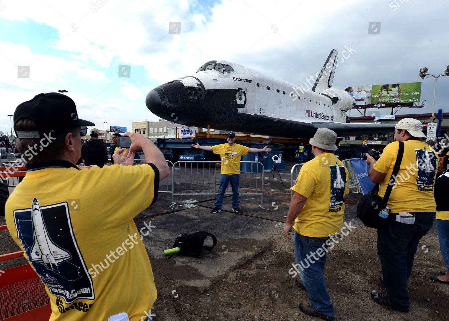 Richard Connamacher C Science Center Volunteer Editorial Stock Photo