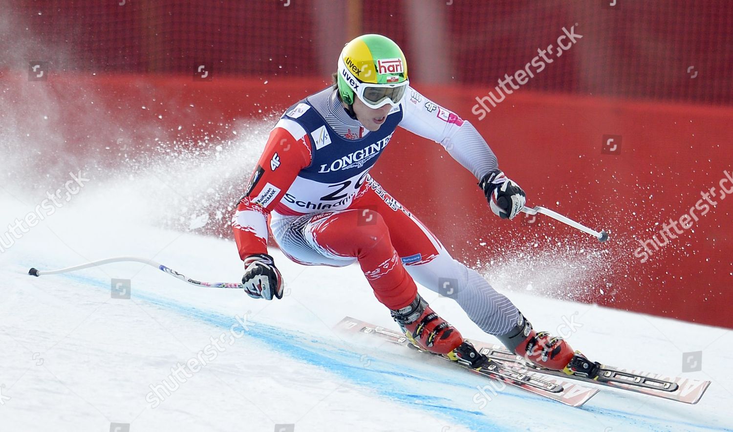 Maciej Bydlinski Poland Speeds Down Slope Editorial Stock Photo - Stock ...