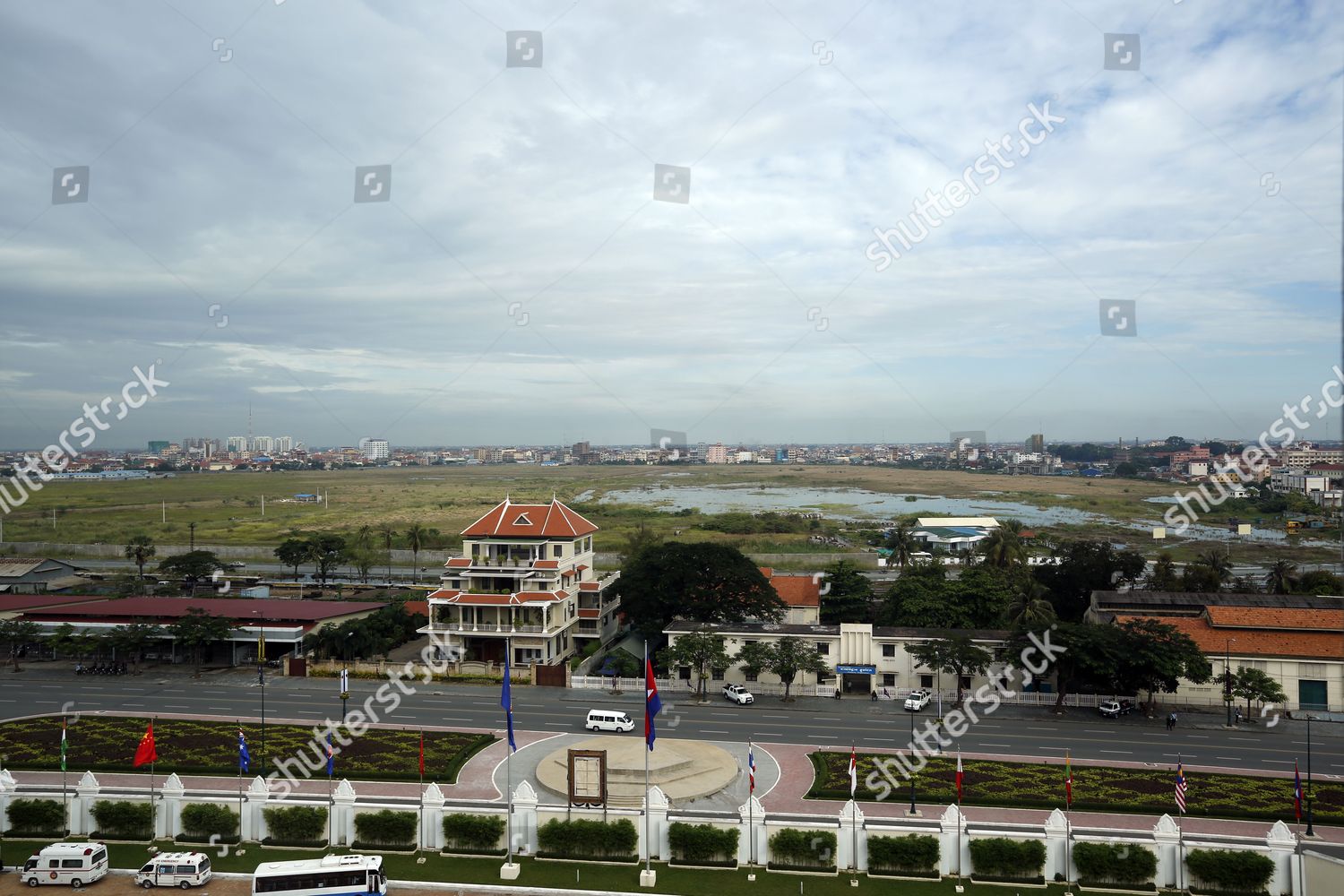 View Boeung Kak Lake Former Swampland Editorial Stock Photo Stock
