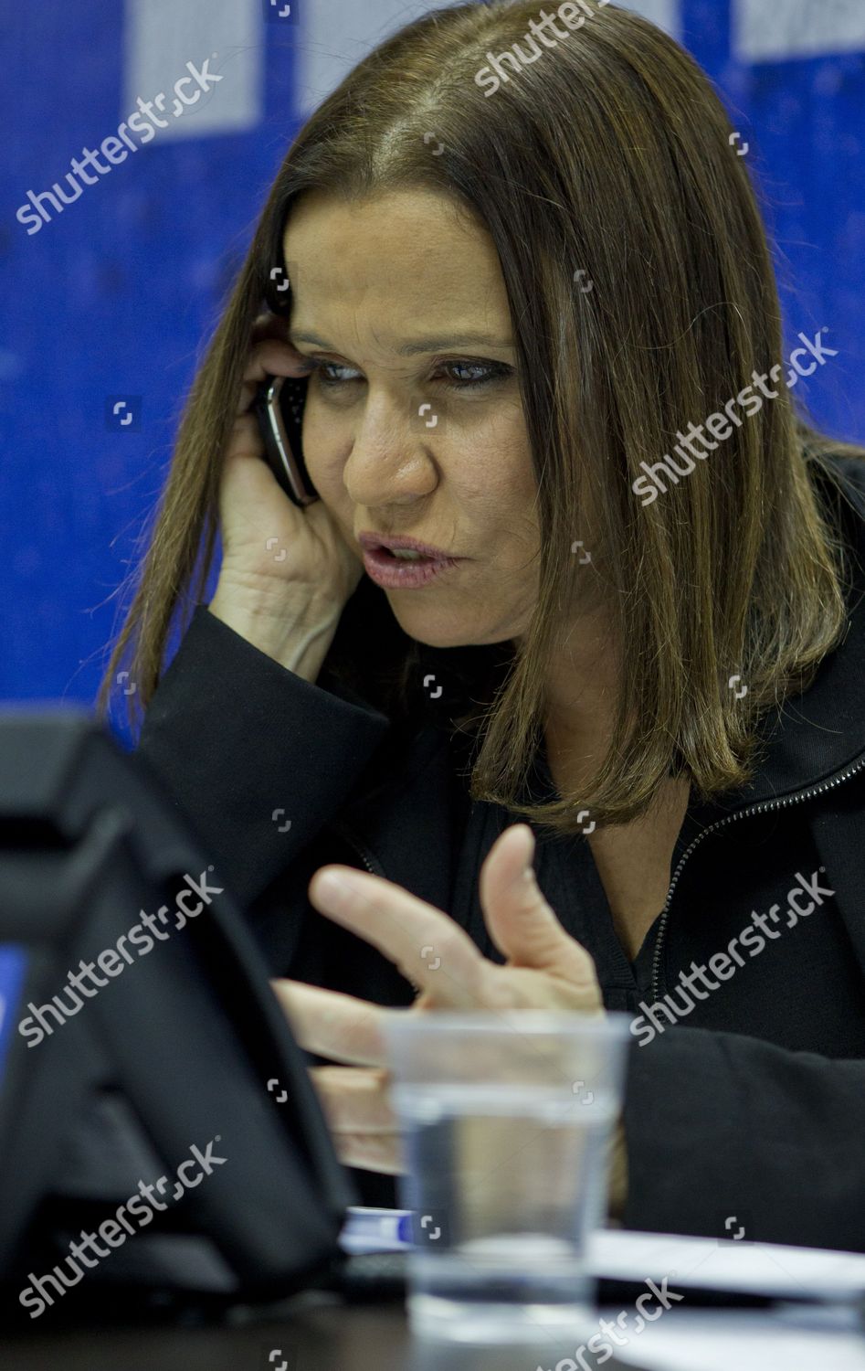 Shelly Yachimovich Leader Israeli Labor Party Editorial Stock Photo