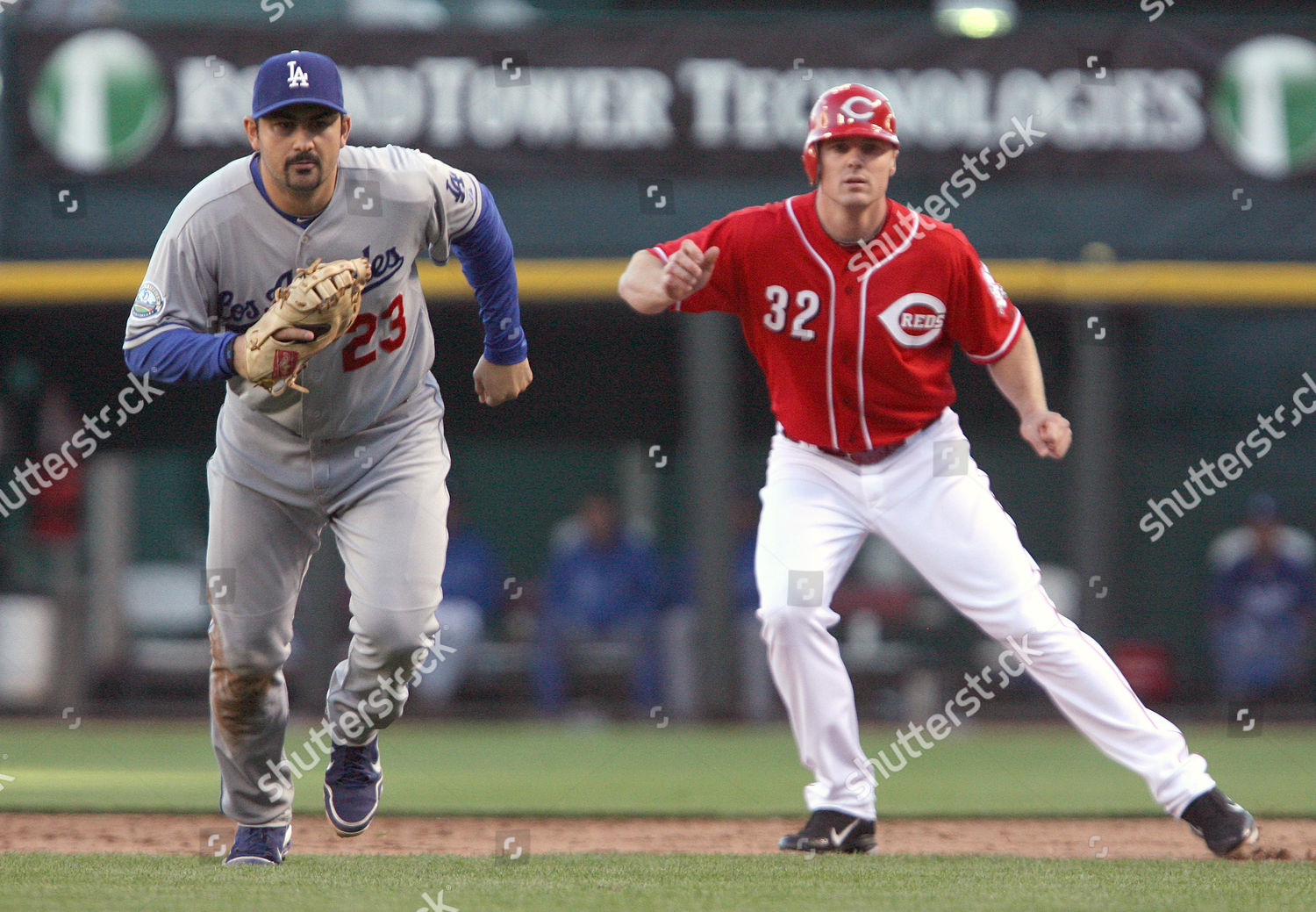 Los Angeles Dodgers First Baseman Adrian Editorial Stock Photo - Stock ...