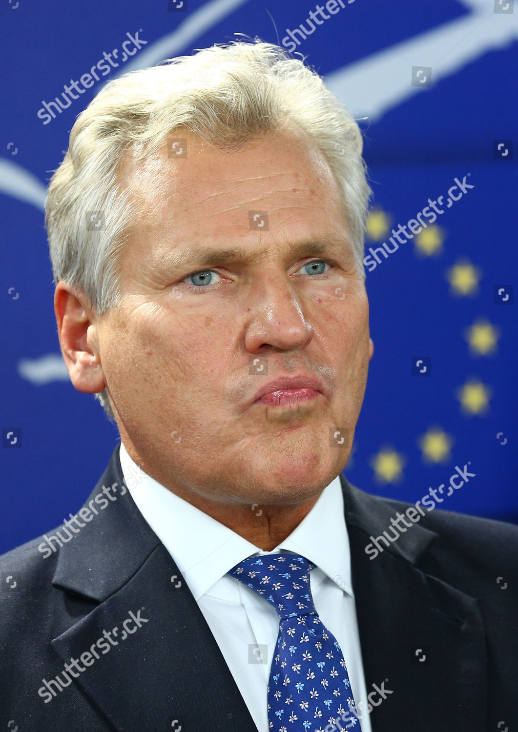 Former President Poland Aleksander Kwasniewski Seen Editorial Stock 