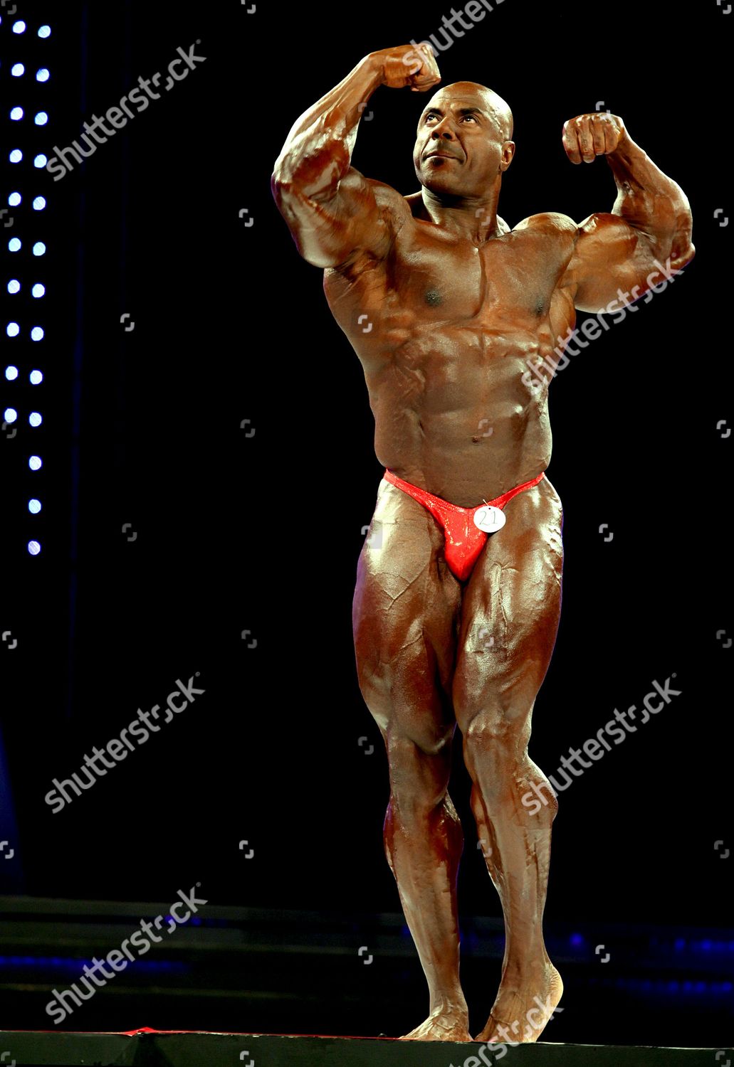 American Pro Bodybuilder Toney Freeman Pictured Editorial Stock Photo