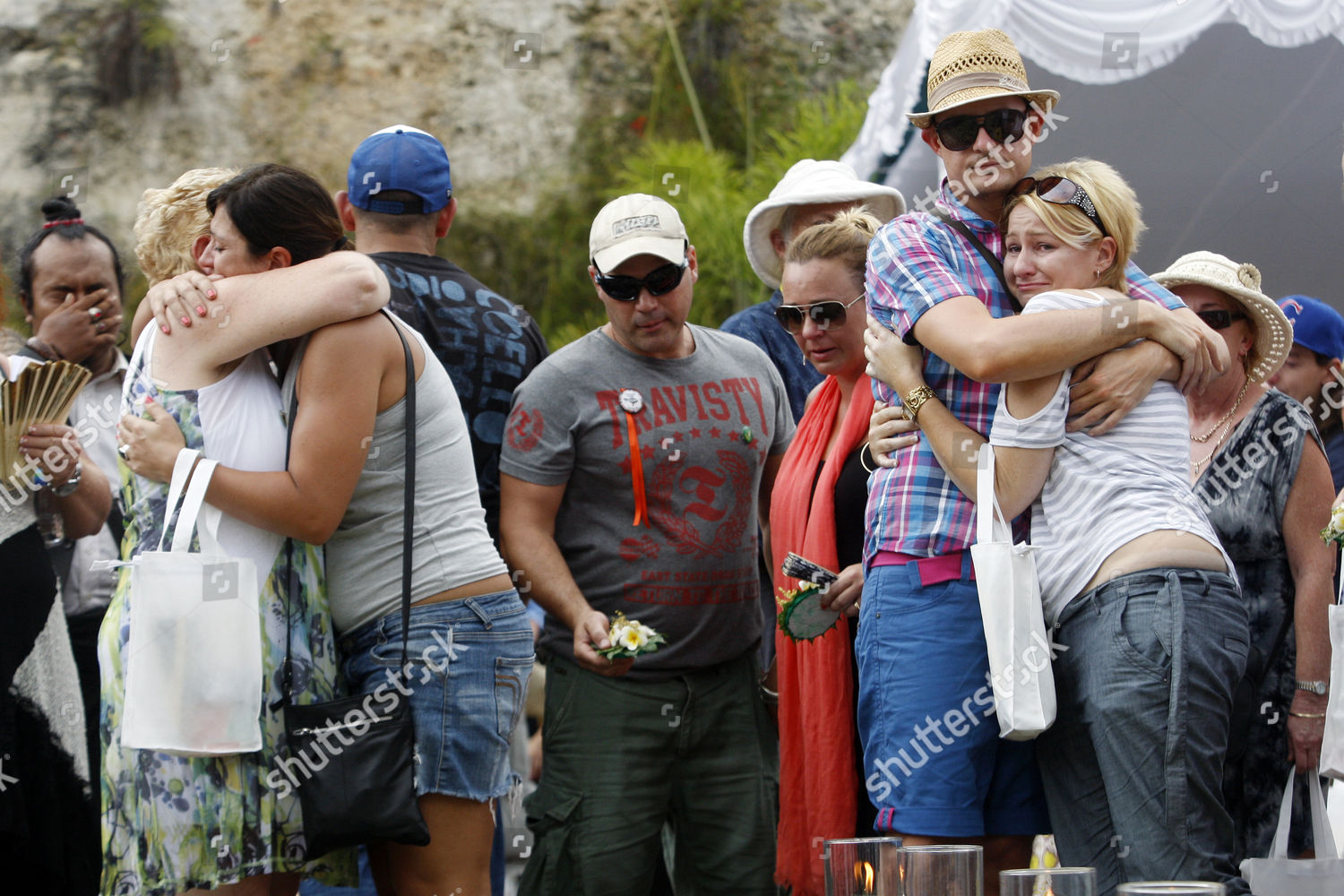 Relatives Survivors 2002 Bali Bombing Victim Editorial Stock Photo ...