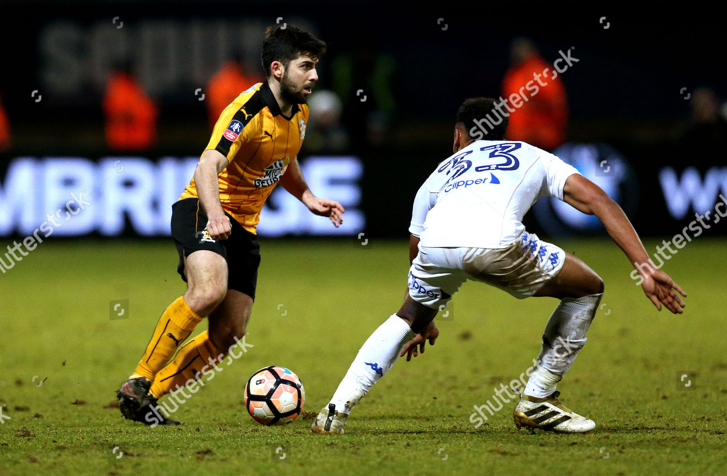 Piero Mingoia Cambridge United Takes On Editorial Stock Photo Stock