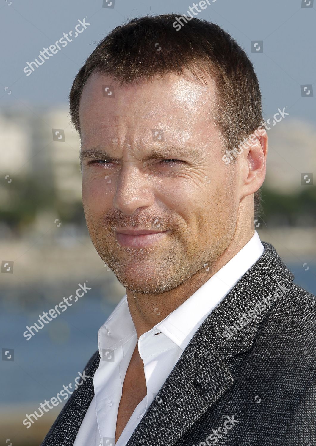 Canadian Actor Michael Shanks Poses During Editorial Stock Photo   Shutterstock 7759859ak 