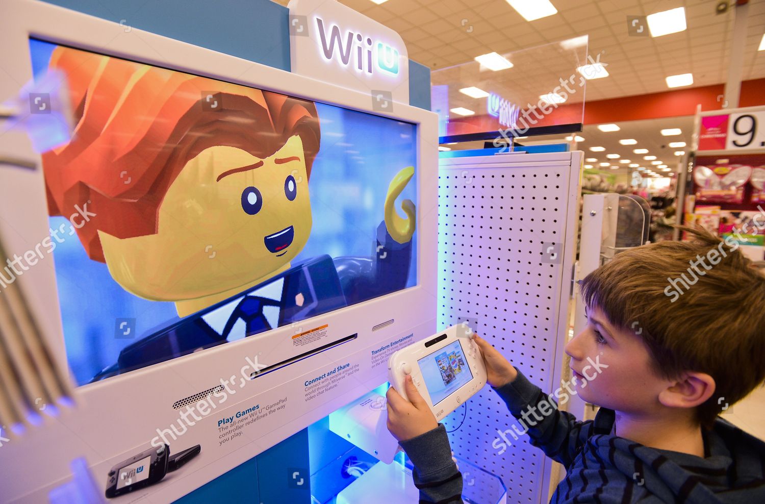 Thomas Criswell Tries Out New Wii U Editorial Stock Photo Stock Image Shutterstock
