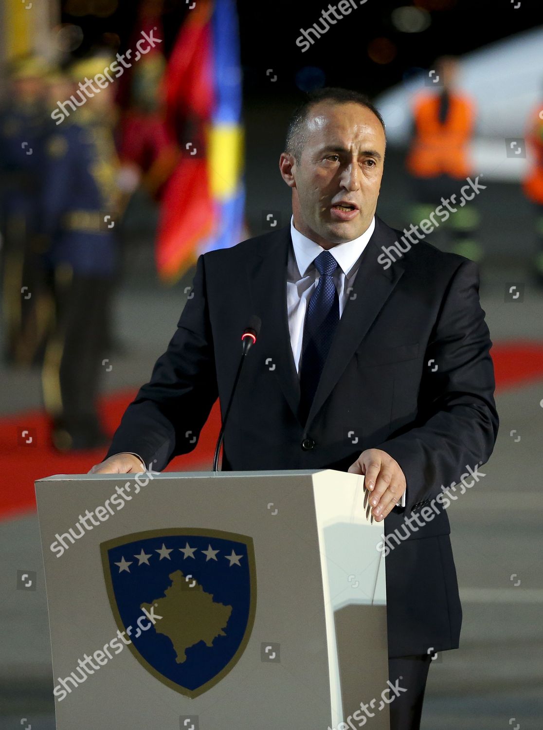 Former Ethnic Albanian Rebel Commander Kosovo Editorial Stock Photo ...