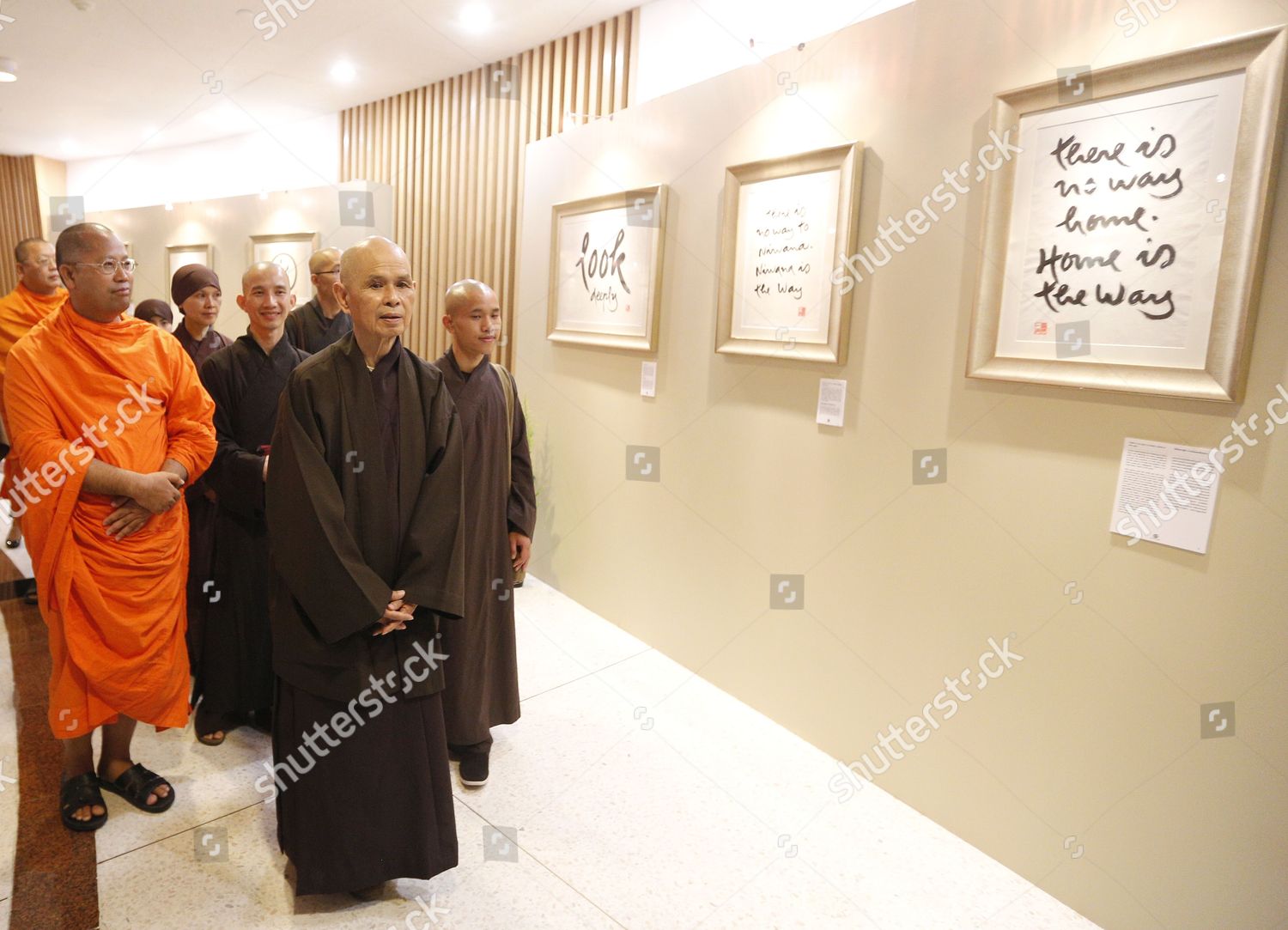 Vietnamese Zen Buddhist Monk Thich Nhat Editorial Stock Photo - Stock ...