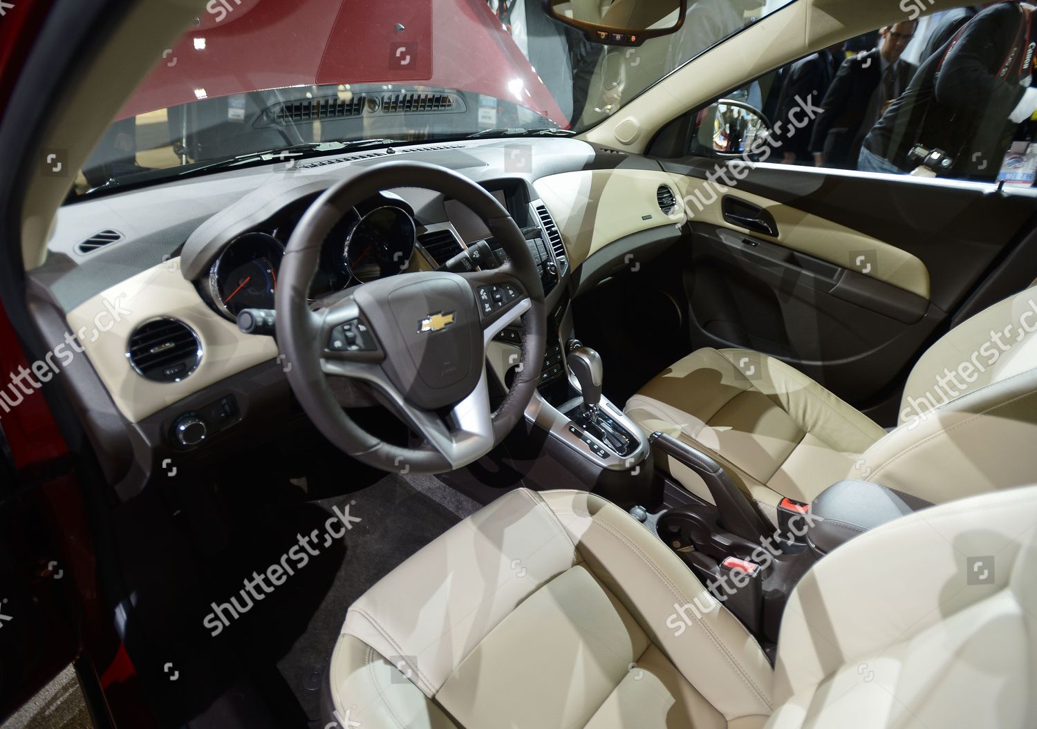 Interior 2014 Chevrolet Cruze Turbo Diesel Seen Editorial