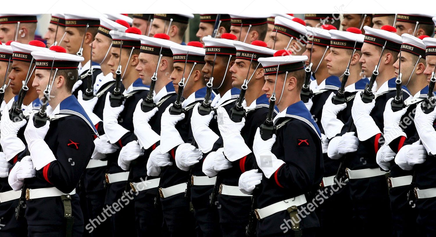 French Navy Officers During Inauguration Statue Editorial Stock Photo ...