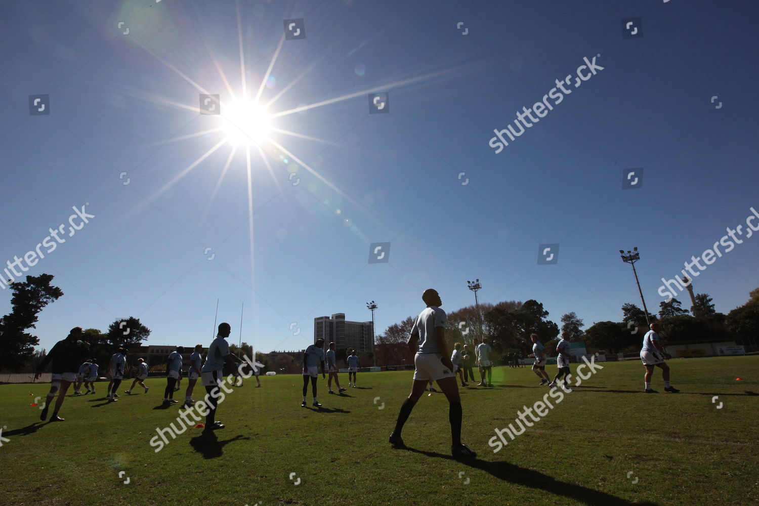 Springbok Rugby Union Team Train Their Editorial Stock Photo - Stock ...