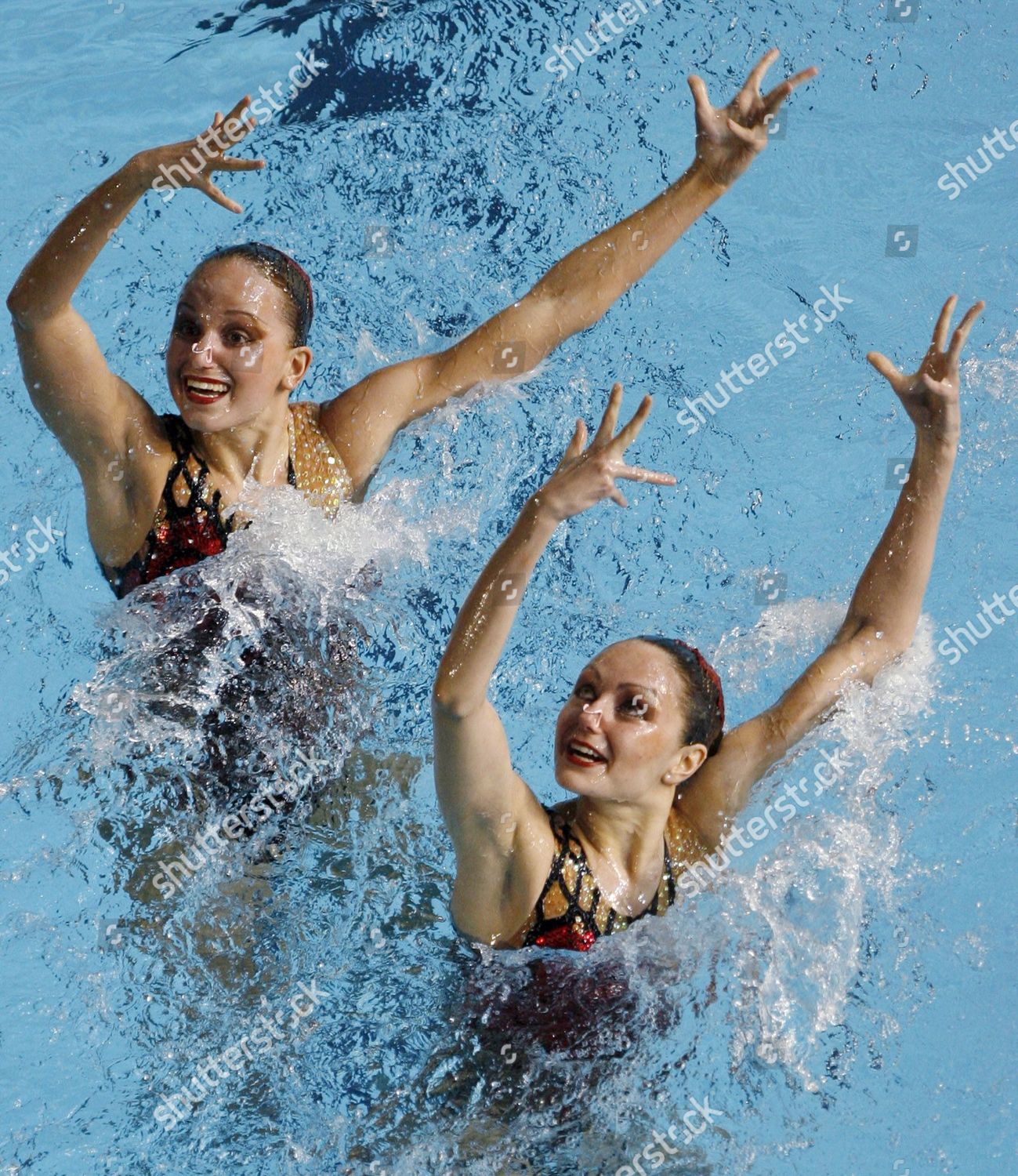 Russians Anastasia Davydova Anastasia Ermakova Perform Editorial Stock ...