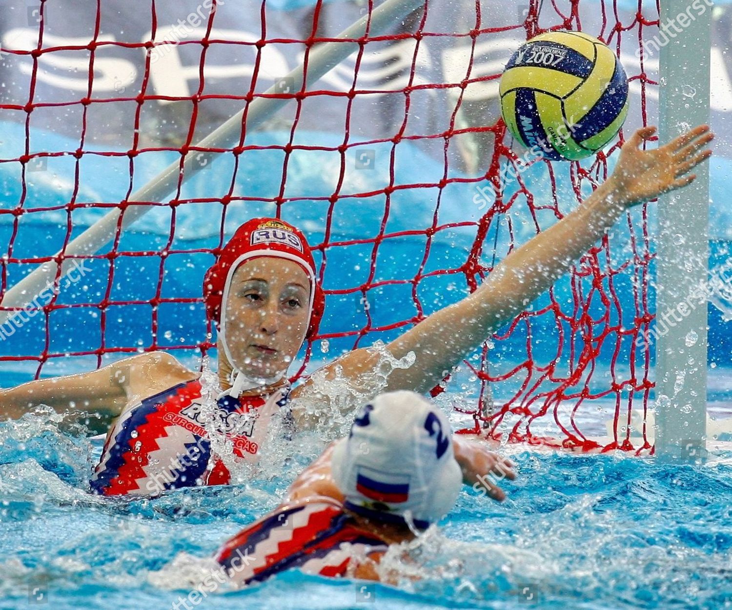 Russian Keeper Valentina Vorontsova Makes Save Editorial Stock Photo ...