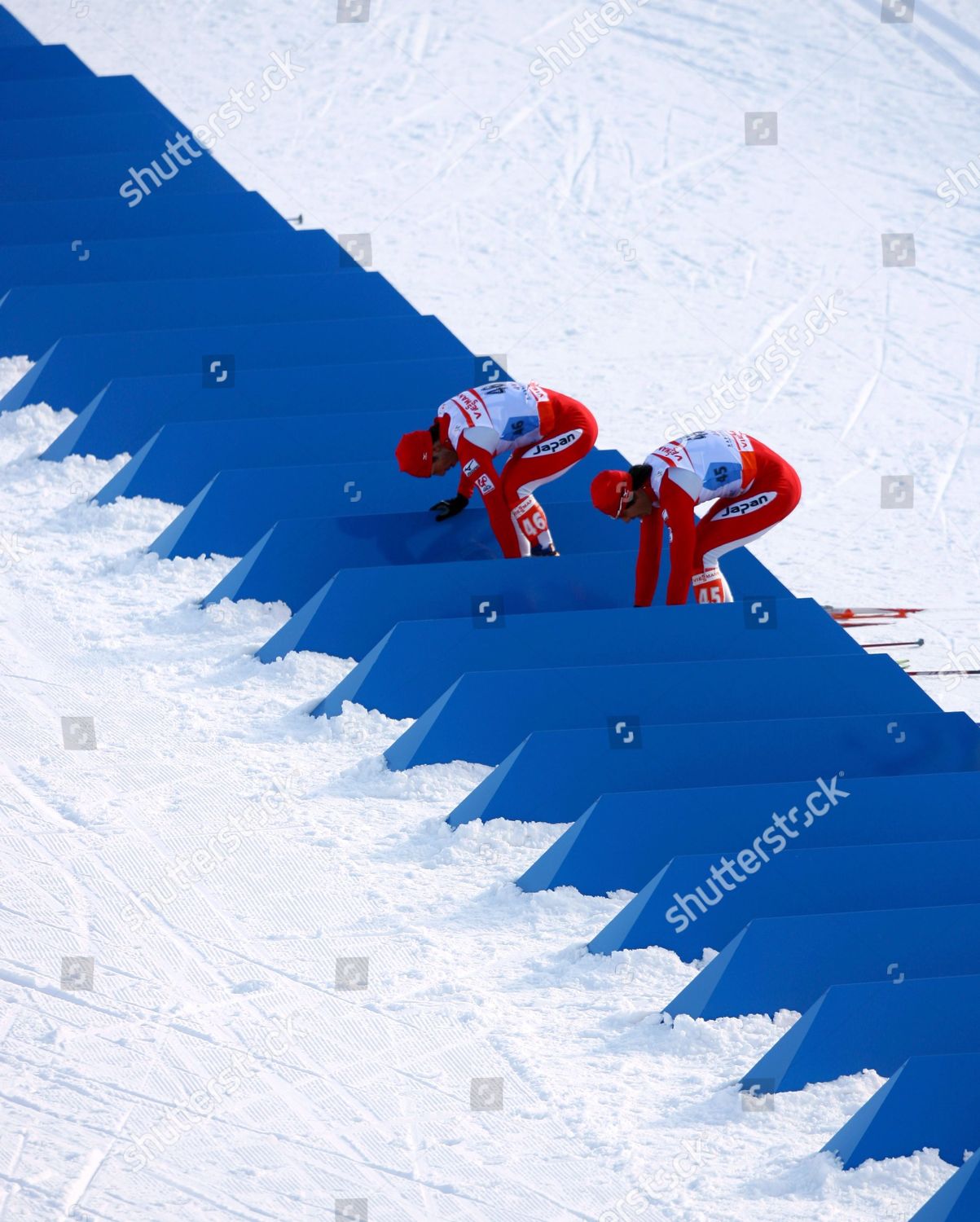 Japanese Shunsuke Komamura R Katsuhito Ebisawa Editorial Stock Photo