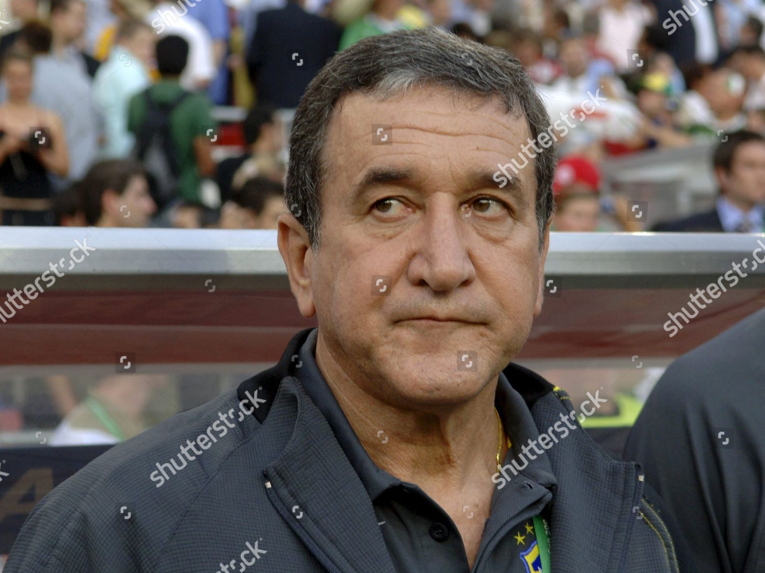 Brazilian Coach Carlos Parreira World Cup Editorial Stock Photo Stock