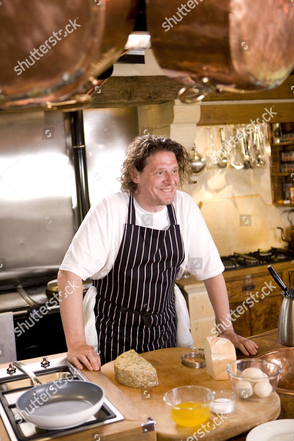 Marco Pierre White Cooking Cotswolds Editorial Stock Photo - Stock ...