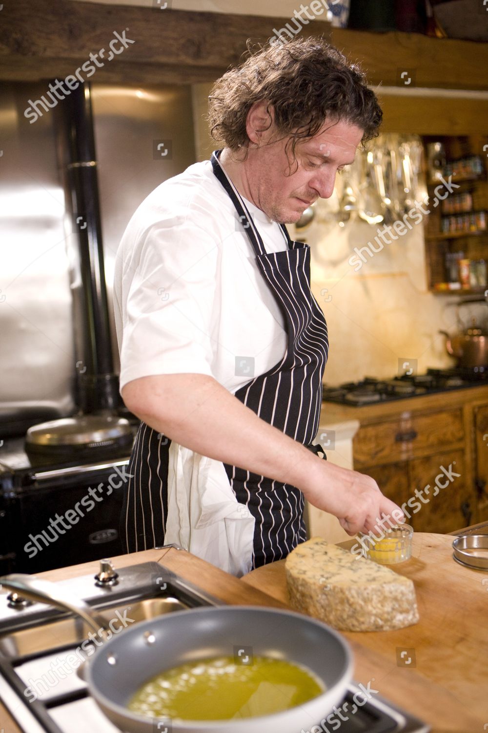 Marco Pierre White Cooking Cotswolds Editorial Stock Photo - Stock ...